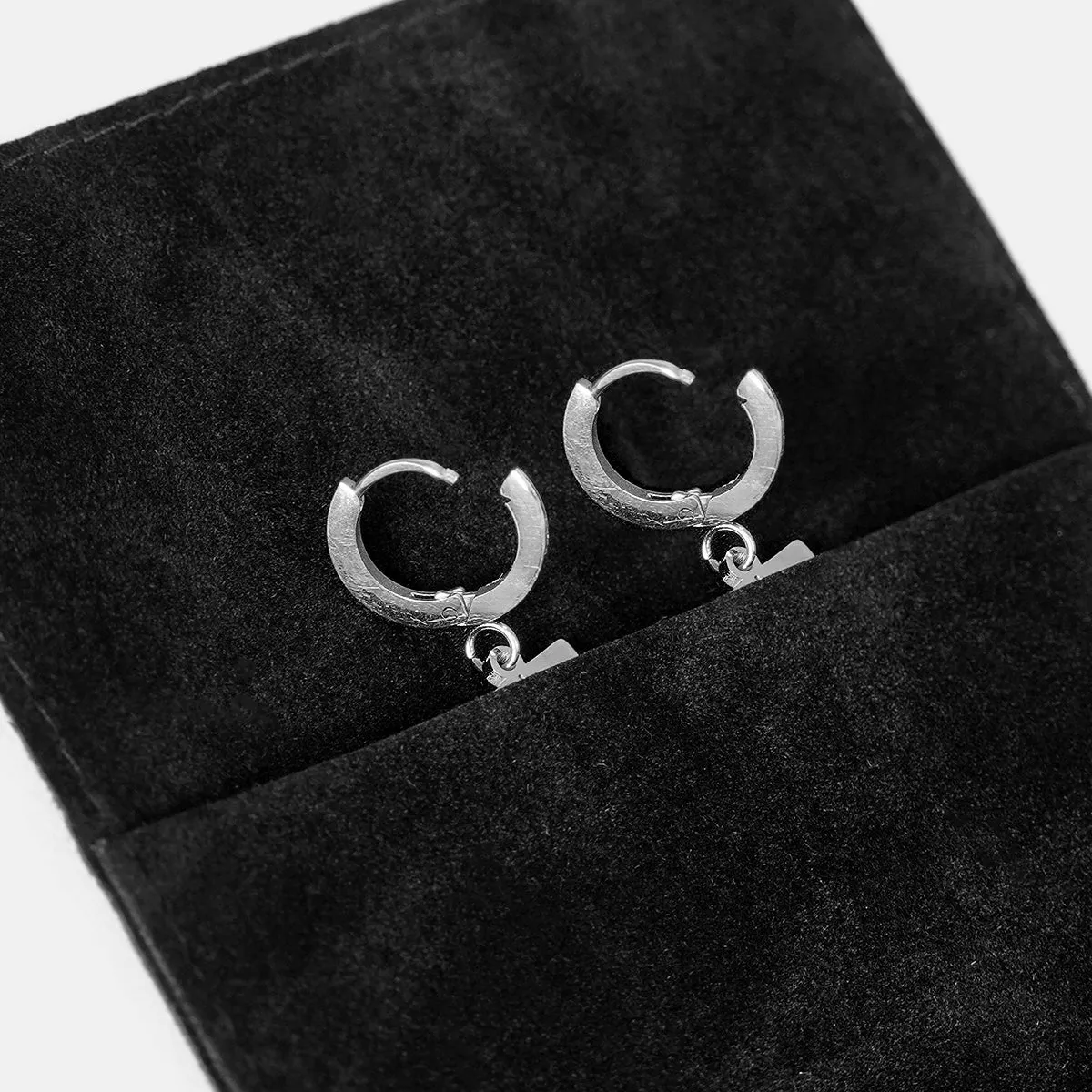 32 Number Earring - Stainless Steel