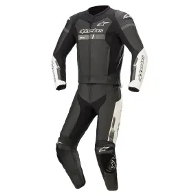 Alpinestars Gp Force Chaser Leather Suit 2 Pc Black White