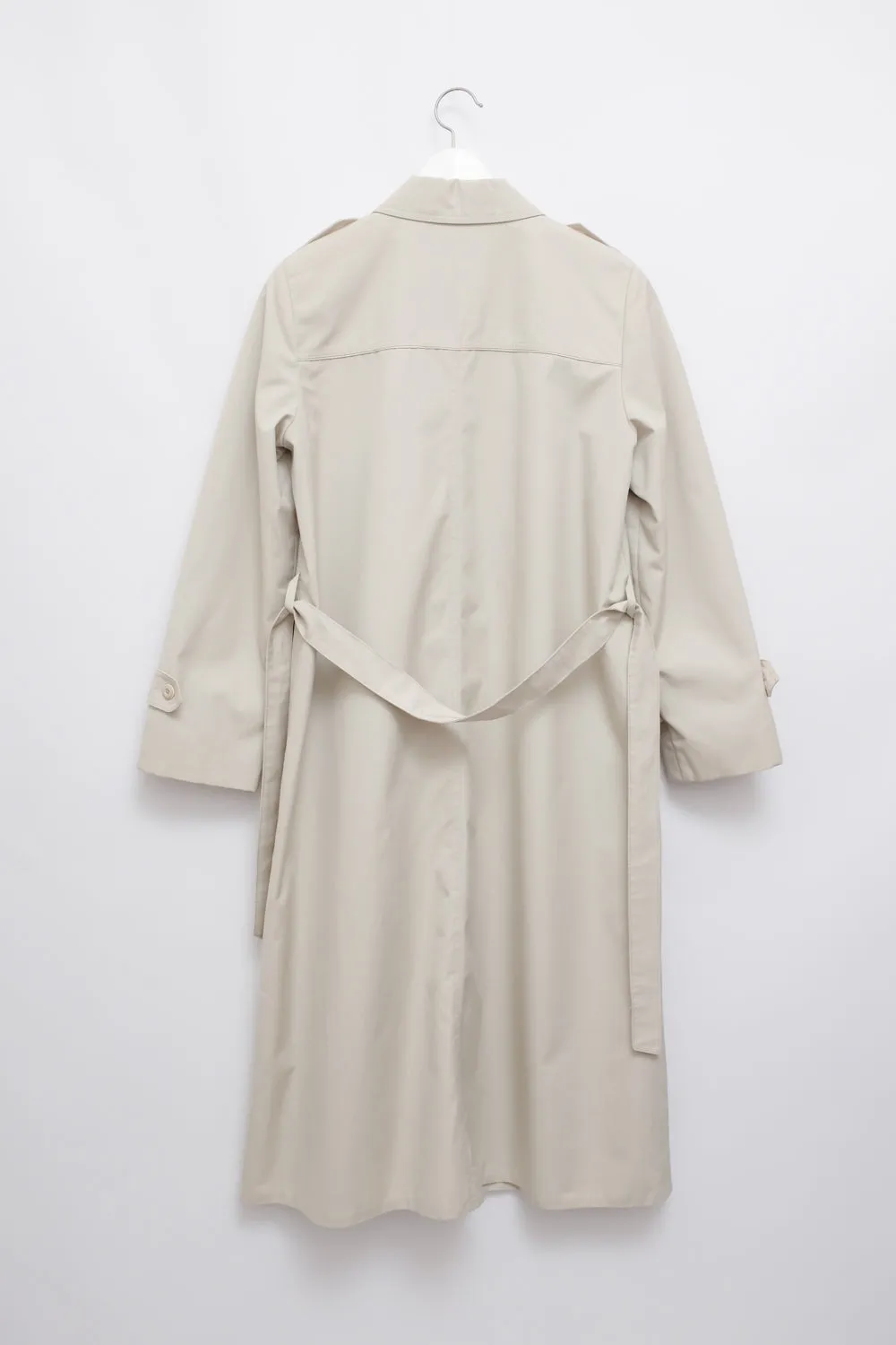 BEIGE VINTAGE TRENCH COAT