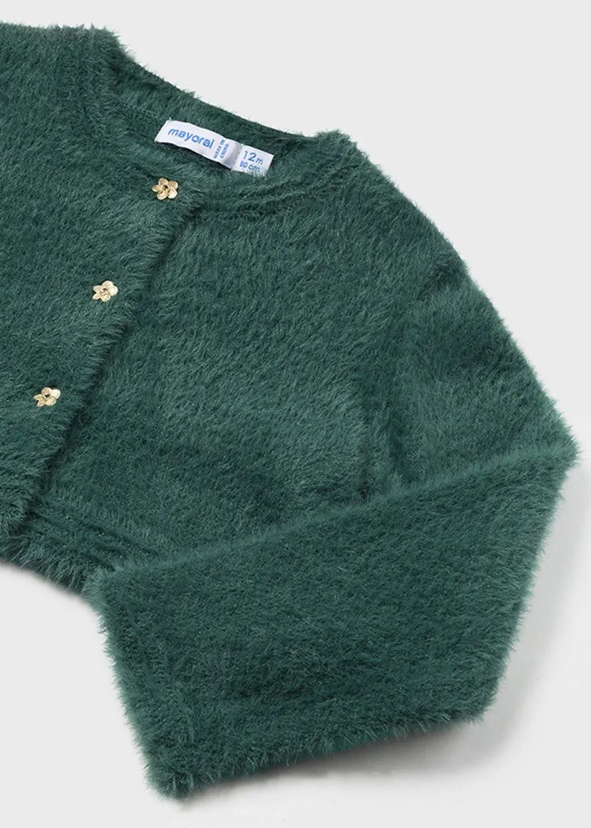 Celeste Knit Cardigan - Bottle Green