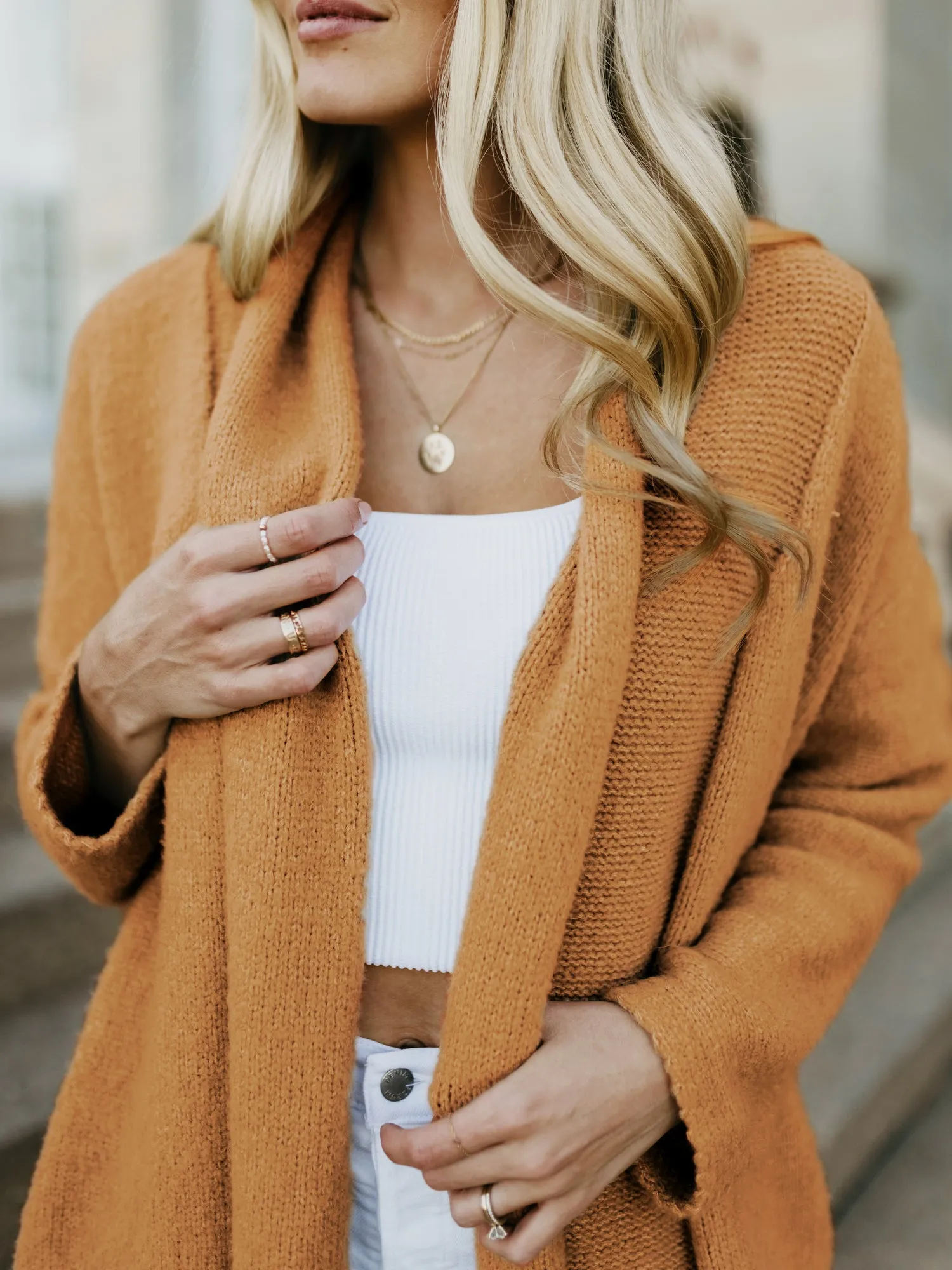 Chloe Cardigan Sweater | Chai