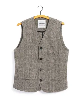 DANIEL | Four Button Waistcoat | Check 2