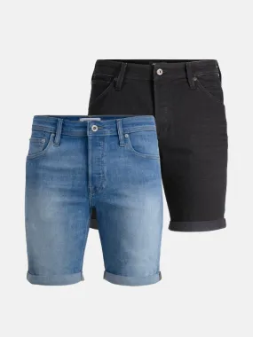 De Originale Performance Denim Shorts (herre) - Pakketilbud (2 stk.)