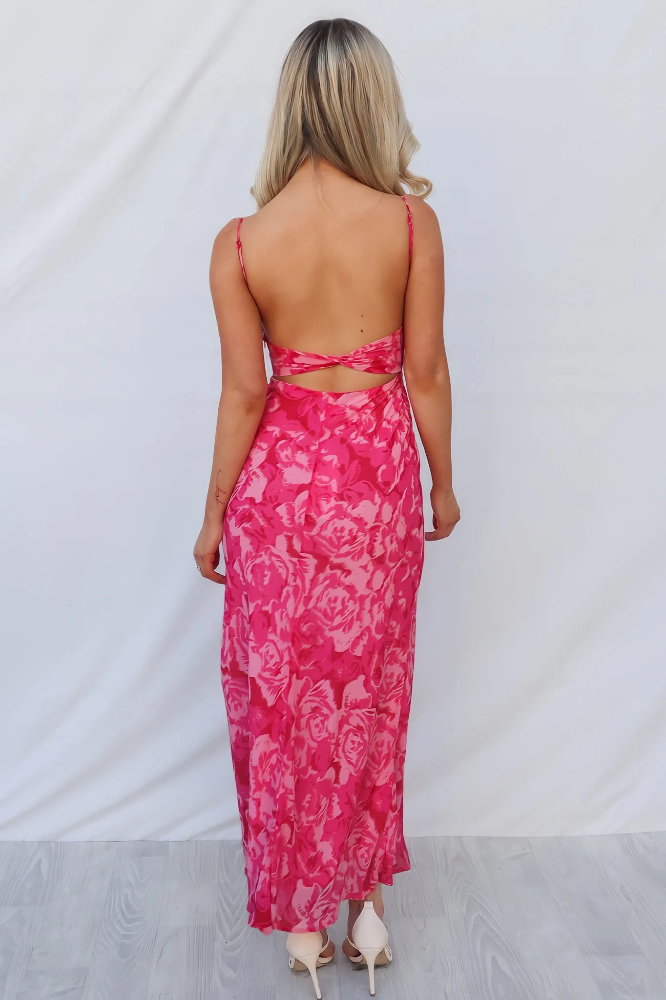 Deema Maxi Dress - Pink