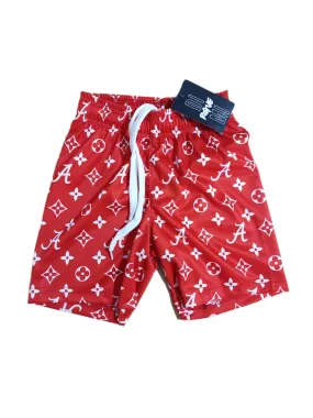 Kids Red A Shorts