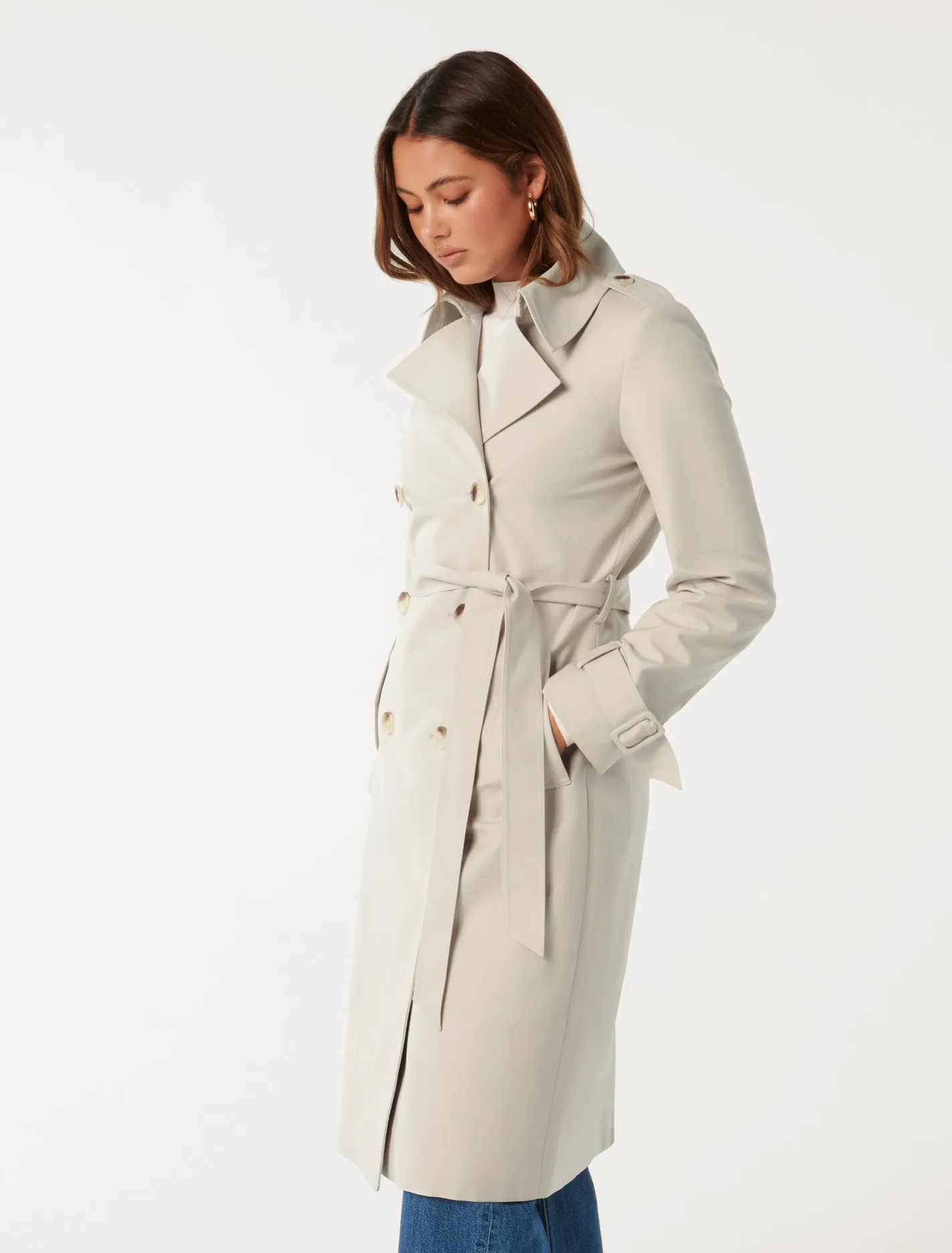 Maggie Fashion Trench Coat