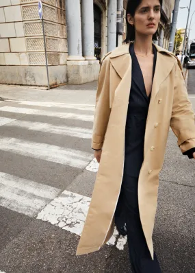 Rain Beige Trench Coat