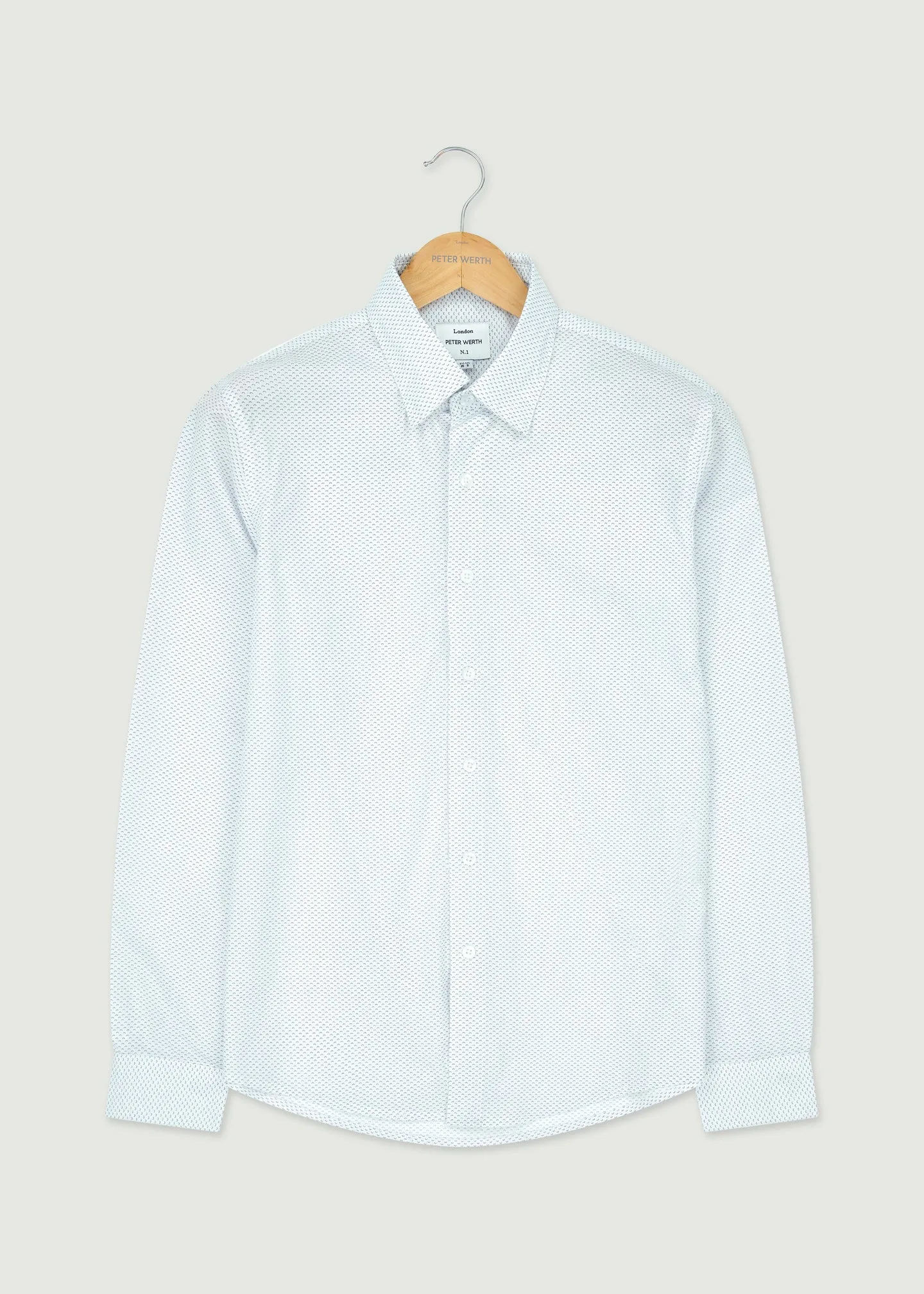 Thomas Long Sleeve Shirt - White