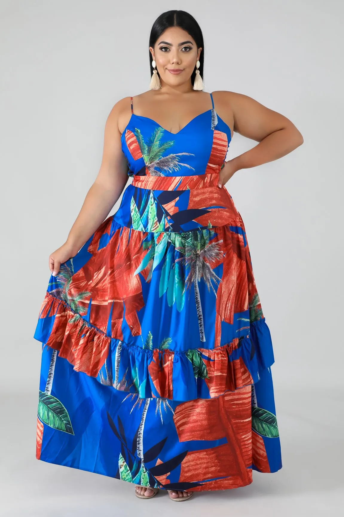 Tropical Paradise Maxi Dress