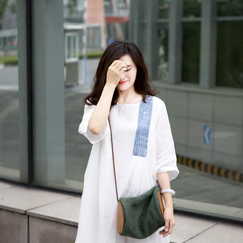 White Women Dresses Casual Summer Women Dresses Long Women Dresses MDYP9752